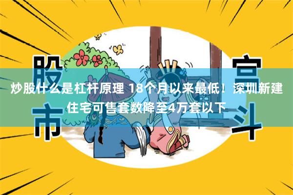 炒股什么是杠杆原理 18个月以来最低！深圳新建住宅可售套数降至4万套以下